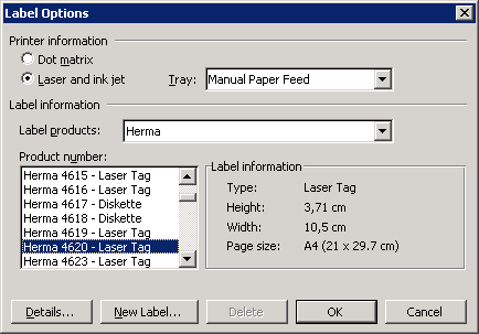 LabelOptions