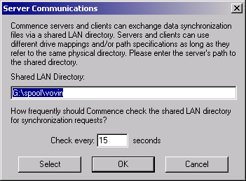 Server Communications