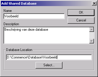 Add shared database