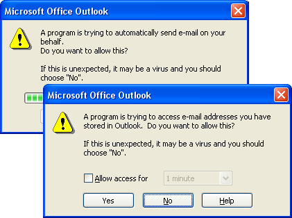 outlook melding